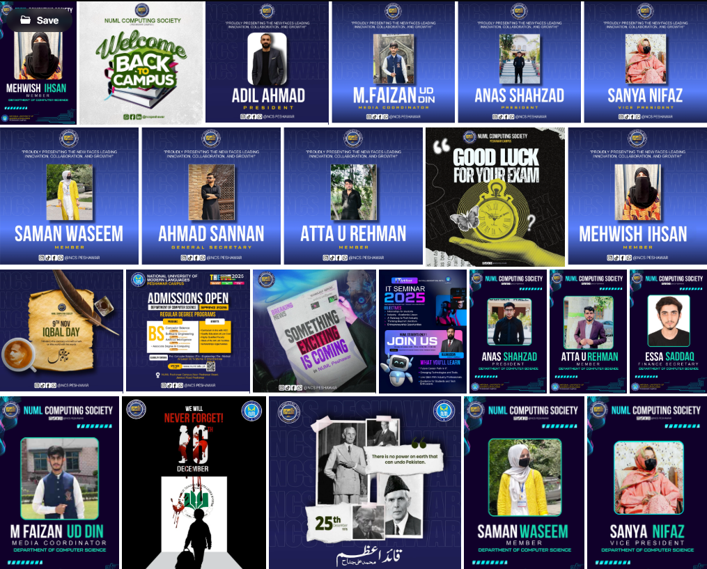 NCS Event Media Graphics Design